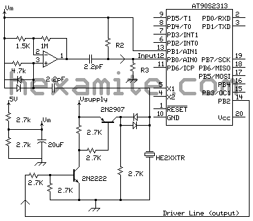 Schematic AVR