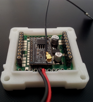 wifi connection to the ultrasonic positioning system